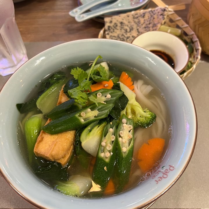 photo of Paper Rice Vietnamese Kitchen, Plaza Singapura Vegetarian Pho shared by @mparramon on  09 Mar 2022 - review