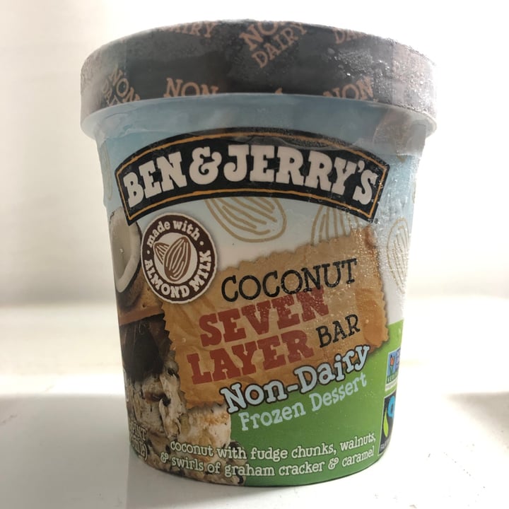 photo of Ben & Jerry's Coconut Seven Layer Bar Non-Dairy Frozen Dessert shared by @daveidchung on  25 Apr 2020 - review