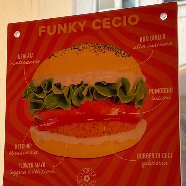 photo of Flower Burger Funky Cecio shared by @valevillacci on  05 Feb 2022 - review