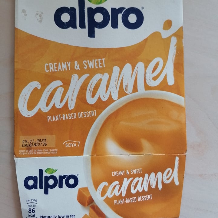 review photo of Alpro Creamy & Sweet Caramel Plant-Based Dessert shared by @ni95ki18 on 05 Jun 2022 - review