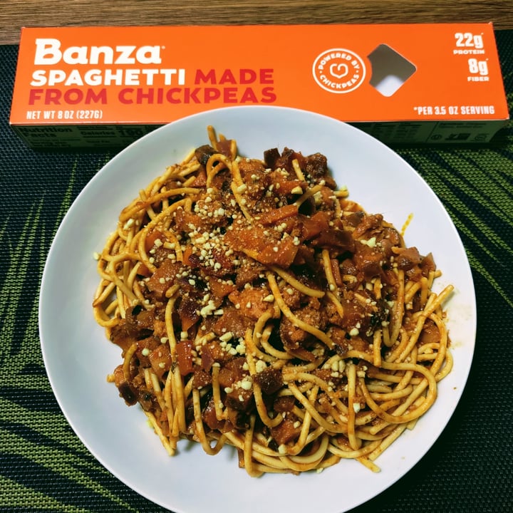 photo of Banza Spaghetti From Chickpea shared by @stevenneoh on  03 Jan 2022 - review