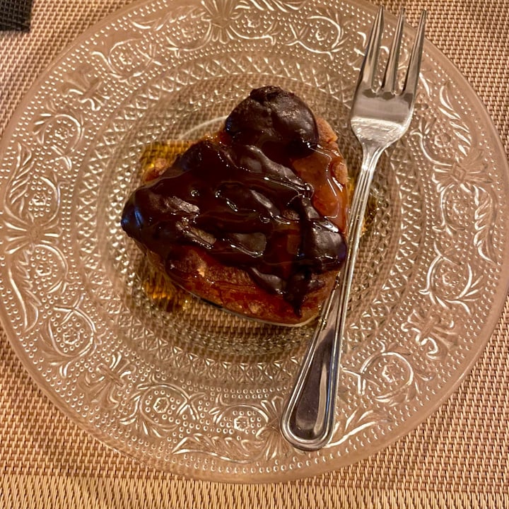 photo of Il Pangolino - Vegan Bistrot Pinazza (Nocheesecake con cremadi anacardi ,burro d'arachidi e caramello con base biscotto) shared by @mariannazemi on  16 Sep 2022 - review