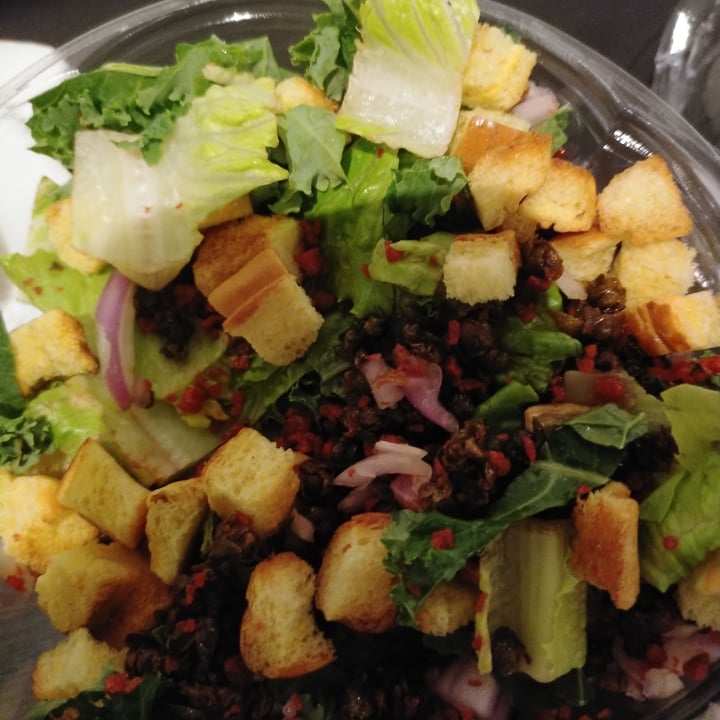photo of Burger Fiancé caesar salad shared by @andreaalexandra on  22 Jul 2022 - review