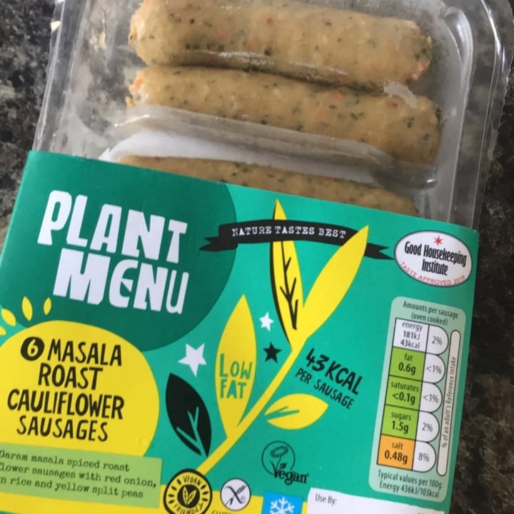 photo of ALDI Masala Roast Cauliflower Sausages shared by @ahs on  21 May 2020 - review