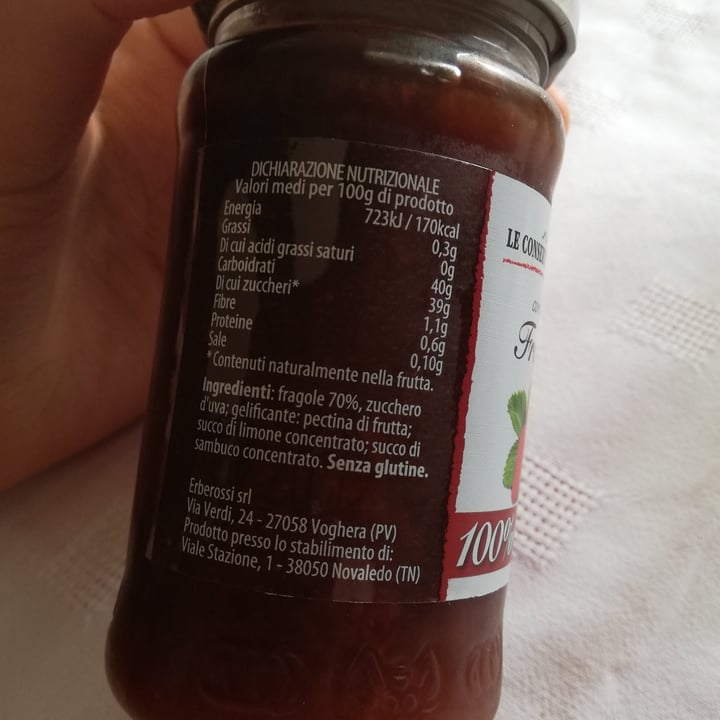 photo of Le conserve del Trentino Composta di fragole shared by @humblevergreen on  12 Mar 2022 - review