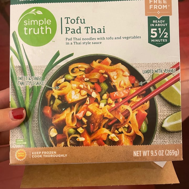 photo of Simple Truth Tofu Pad Thai shared by @newkidontheblock on  12 Jul 2021 - review