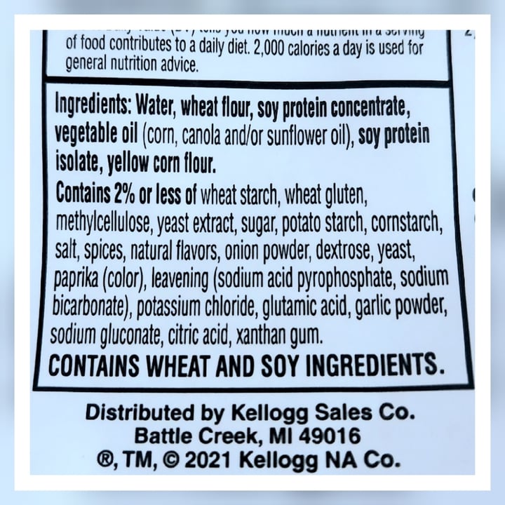 photo of MorningStar Farms Veggitizers Veggie Popcorn Chik’N shared by @humannoyed on  12 Aug 2022 - review