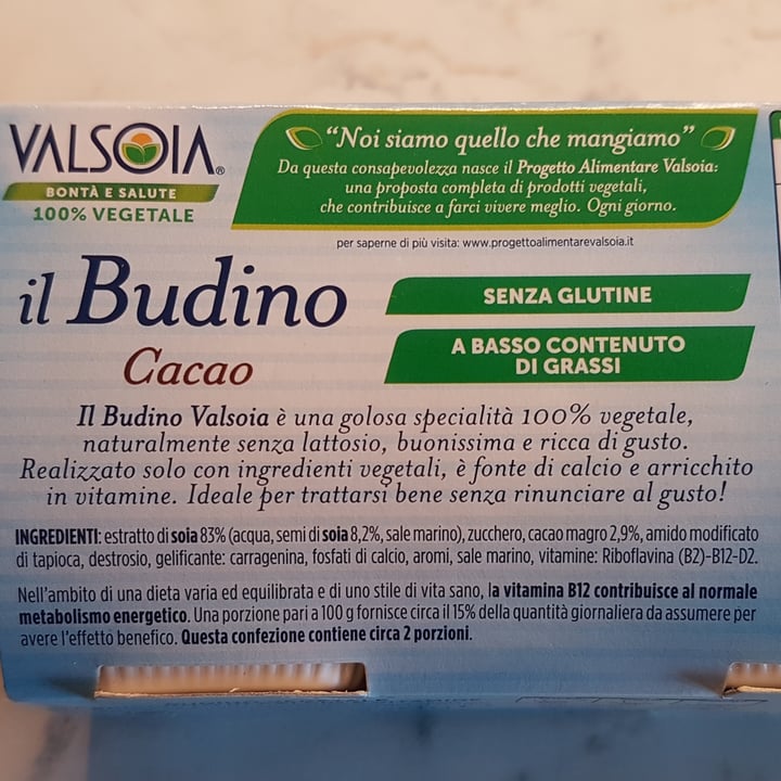 photo of Valsoia Budino Cacao shared by @st1la on  20 Jul 2022 - review