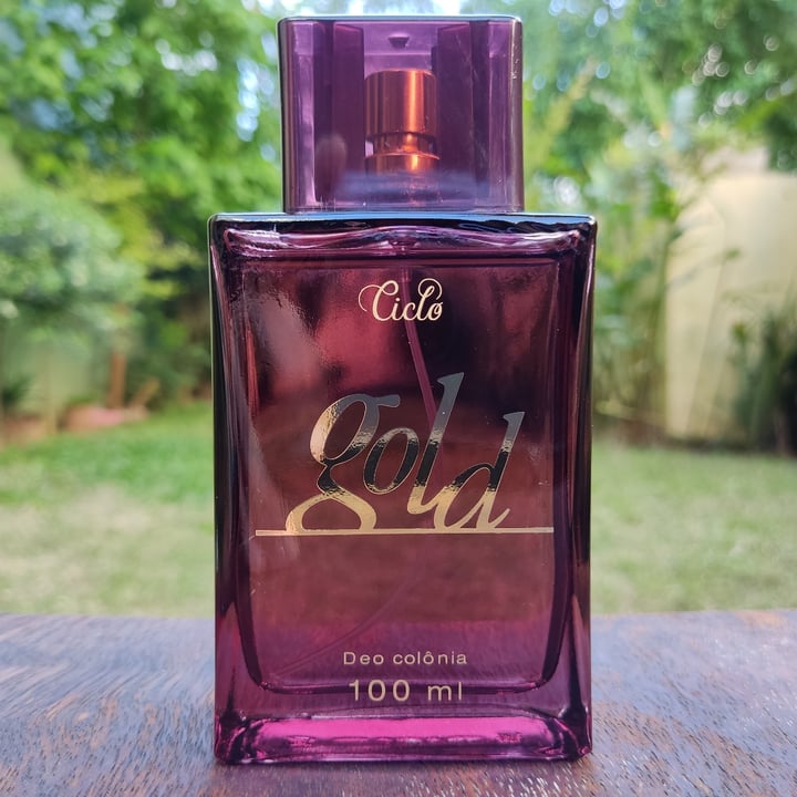 photo of Ciclo Perfume Deo Colônia Gold shared by @andrexc on  31 Aug 2021 - review