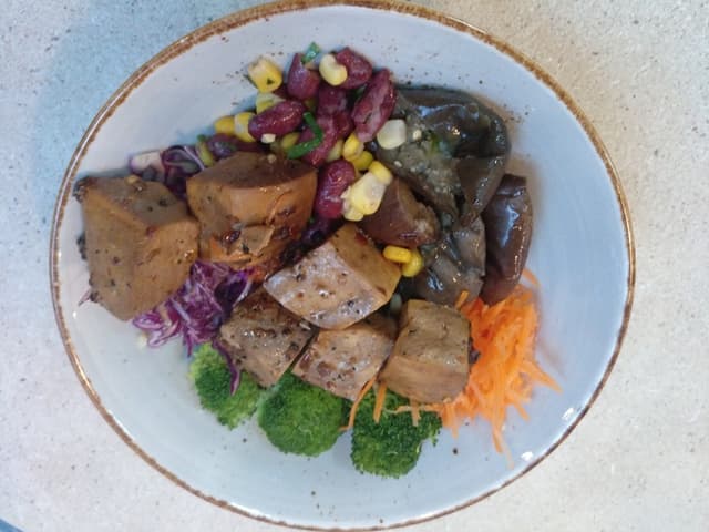 Photo of the dish “Black Pepper Buddha Bowl”