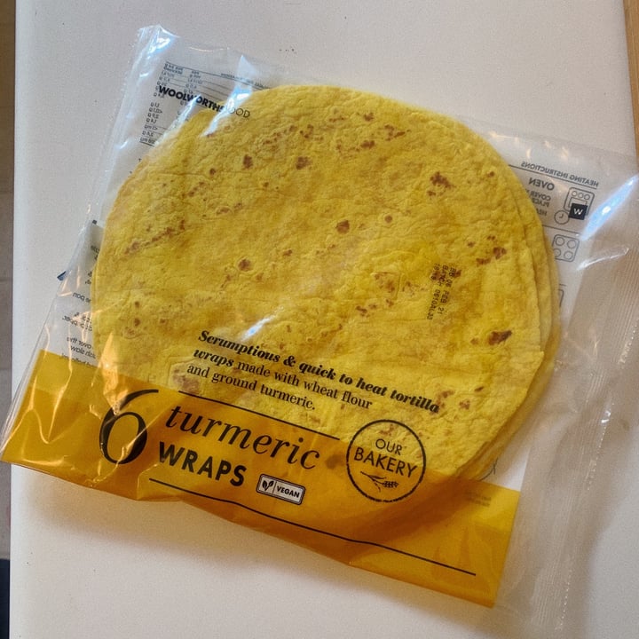 photo of Woolworths Food Turmeric Wraps shared by @staceylees on  14 Dec 2020 - review