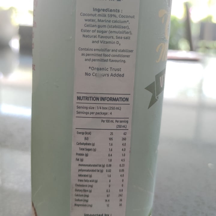 photo of UFC Coconut Milk Unsweetened shared by @muzzypetra on  16 Feb 2021 - review