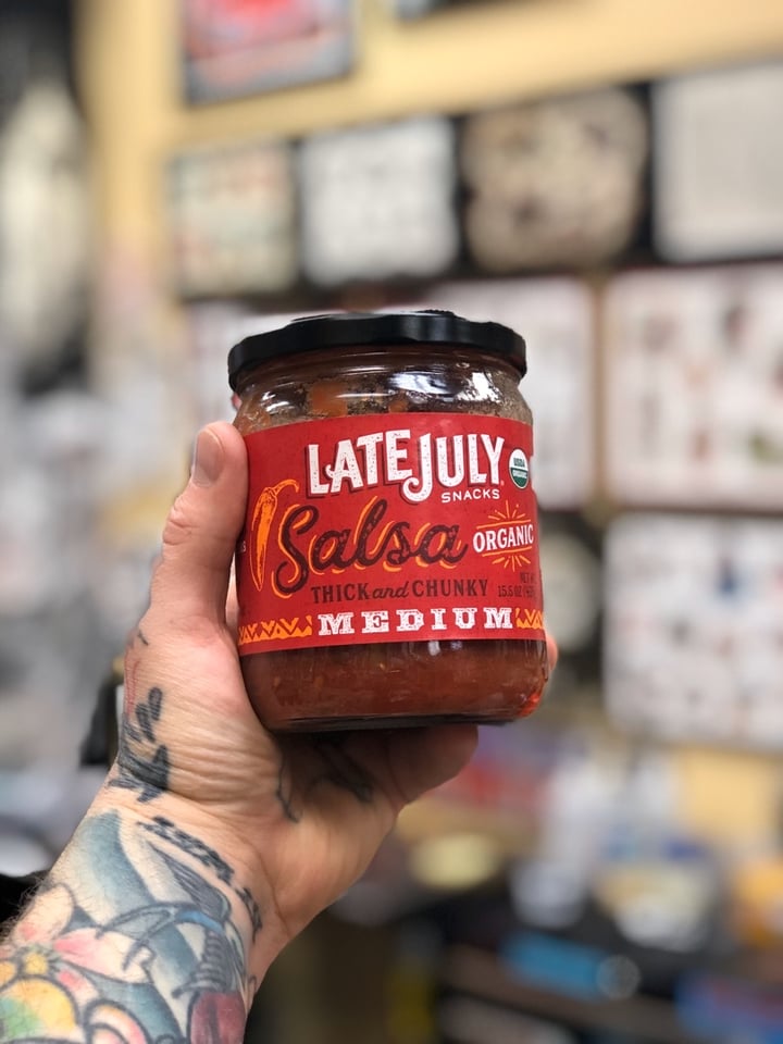 photo of Late July Snacks Medium Salsa shared by @acewilde on  26 Dec 2019 - review