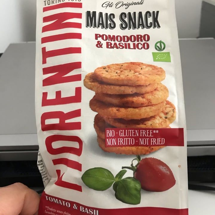 photo of Fiorentini Mais snack pomoro & basilico shared by @fede66 on  13 Oct 2021 - review