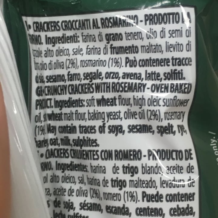 photo of Forno Damiani Three Snack Al Rosmarino shared by @ssole on  30 May 2022 - review