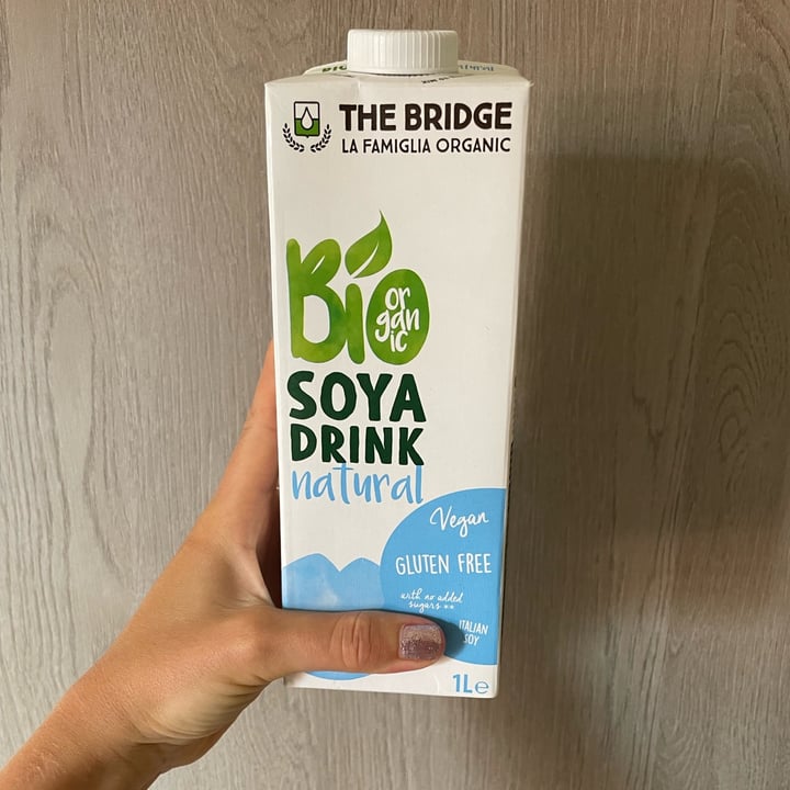 photo of The Bridge Bio soya drink natural shared by @monimichelotti on  06 Jul 2022 - review