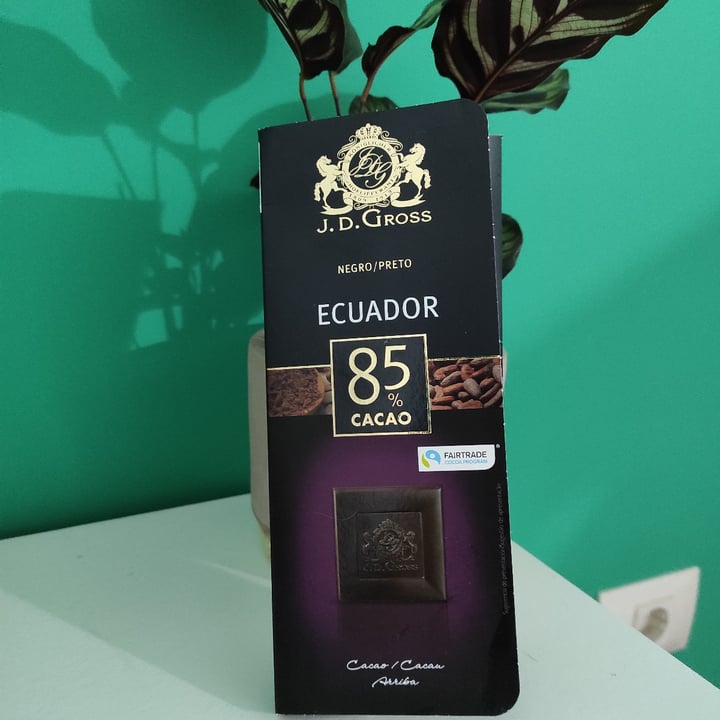J. D. Gross Chocolate Ecuador 85 Review abillion