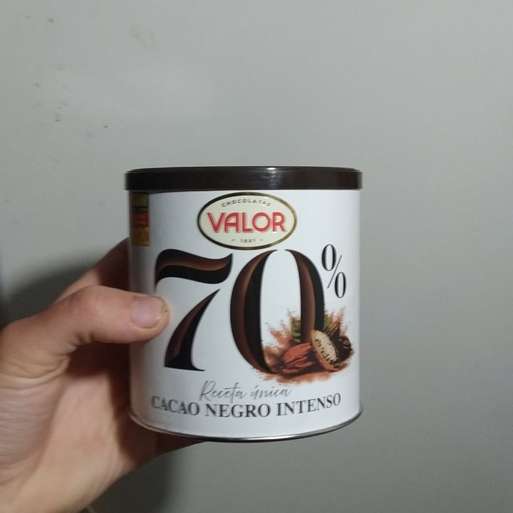 photo of Valor Cacao negro soluble 70% shared by @soad19 on  10 Feb 2022 - review