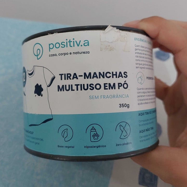 photo of Positiv.a Tira Manchas shared by @bcmartins82 on  03 Dec 2022 - review