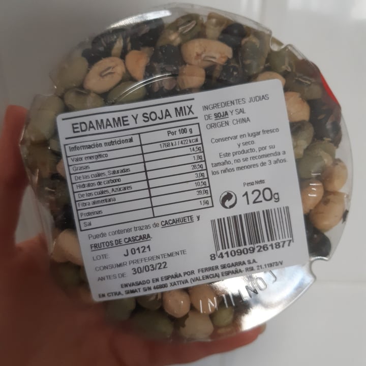 photo of Carrefour Edame y soja mix shared by @criisfdez on  18 Dec 2021 - review