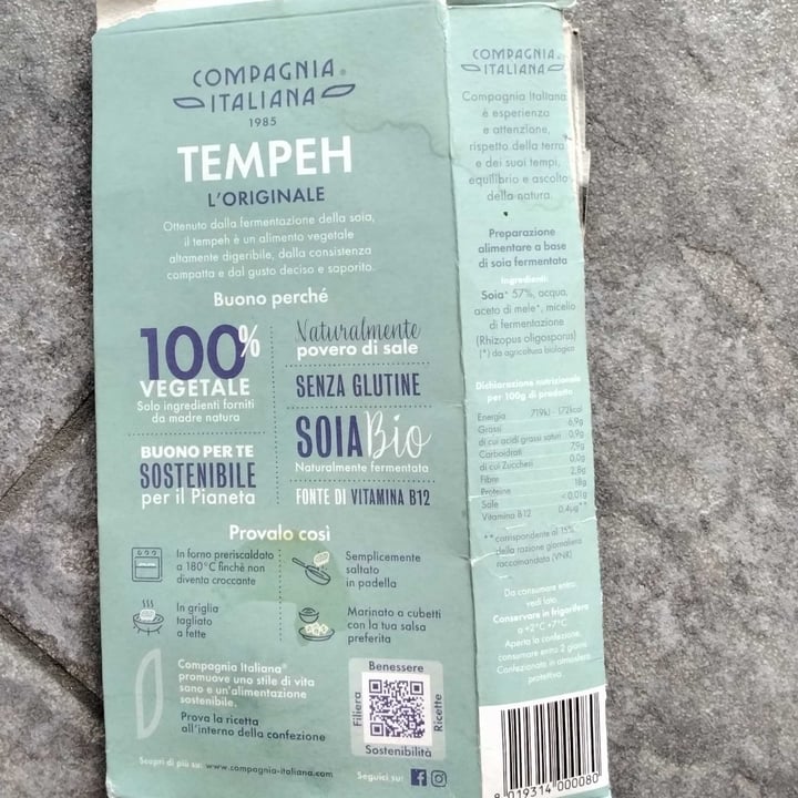 photo of Compagnia Italiana Tempeh shared by @noee5 on  01 Sep 2022 - review