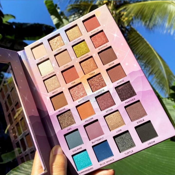 photo of Pacifica Animal Magic Eyeshadow Palette shared by @theveganhopper on  12 Dec 2020 - review