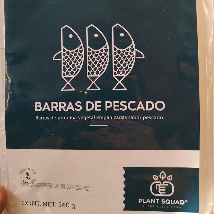 photo of Plant Squad Barras de Pescado shared by @riinux on  08 Nov 2020 - review