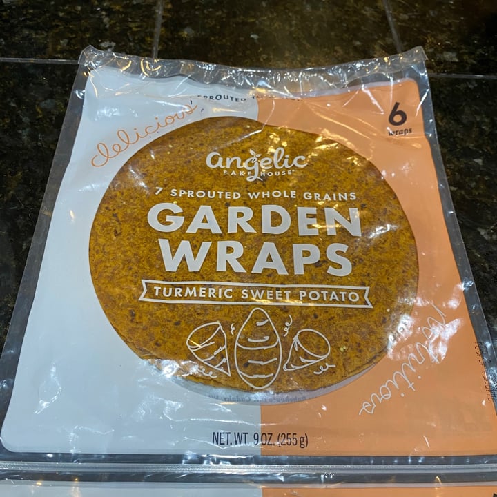 photo of Angelic Bakehouse Turmeric Sweet Potato Garden Wraps shared by @greengrl87 on  21 Oct 2020 - review