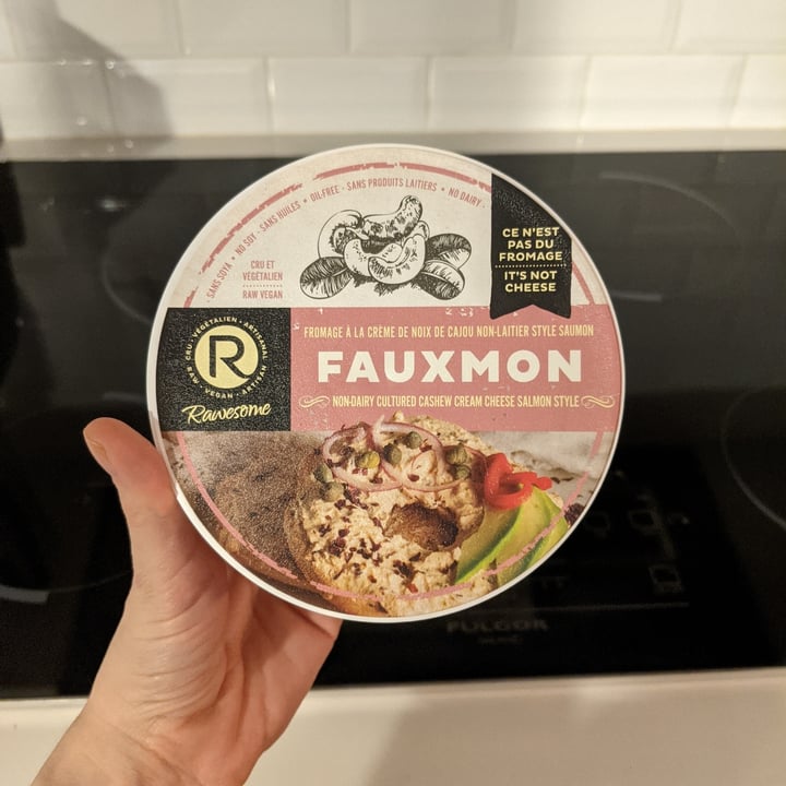 photo of Rawesome Cashew Cream Cheese Salmon Style - Fauxmon shared by @audrey90 on  01 Dec 2021 - review