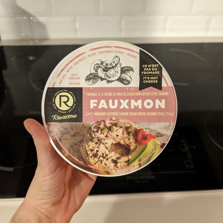 review photo of Rawesome Cashew Cream Cheese Salmon Style - Fauxmon shared by @audrey90 on 01 Dec 2021 - review