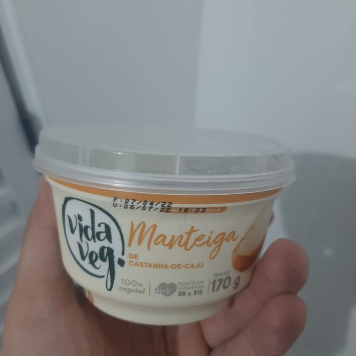 review photo of Vida Veg Manteiga de castanha de caju shared by @vitoroa on 22 Jun 2022 - review