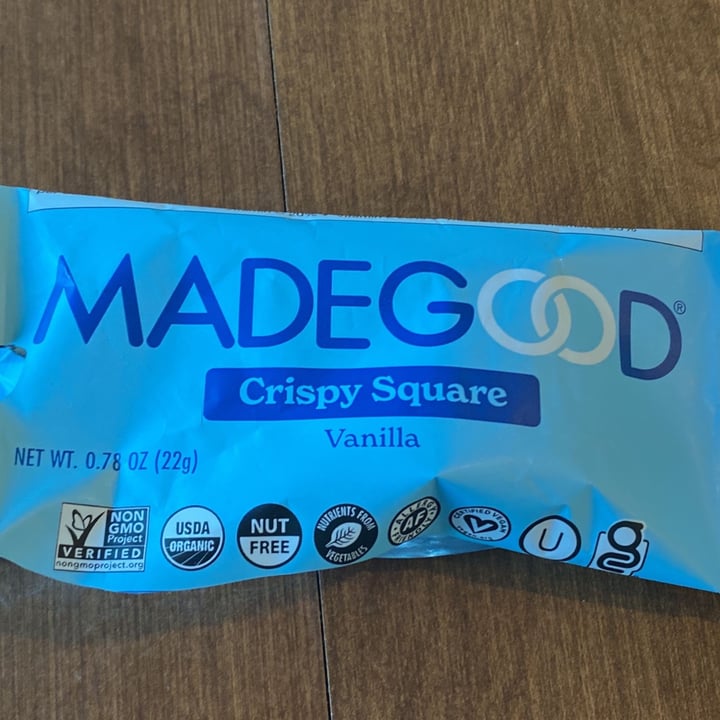 photo of Made Good Crispy Square Vanilla shared by @nathlena19 on  09 Oct 2022 - review