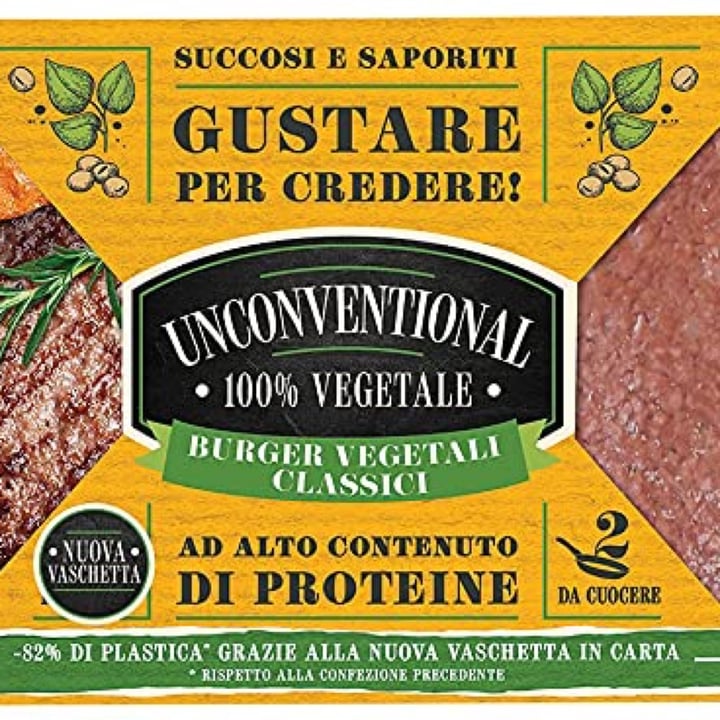 photo of Unconventional Burger Vegetale Classico - Classic Burger shared by @veronicanovello on  26 Apr 2022 - review
