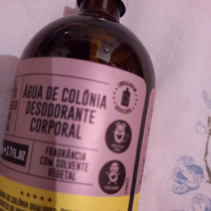 photo of Lola Cosmetics Agua De Colônia Neroli E Limão Siciliano shared by @passarelli on  18 Apr 2022 - review