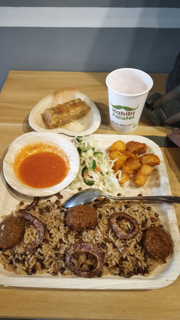photo of Habibi Falafel Falafel Rice Plate shared by @rolwynjohann on  04 Jan 2020 - review
