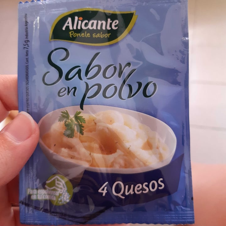photo of Alicante Sabor en Polvo 4 Quesos shared by @marurusso on  22 Jan 2021 - review