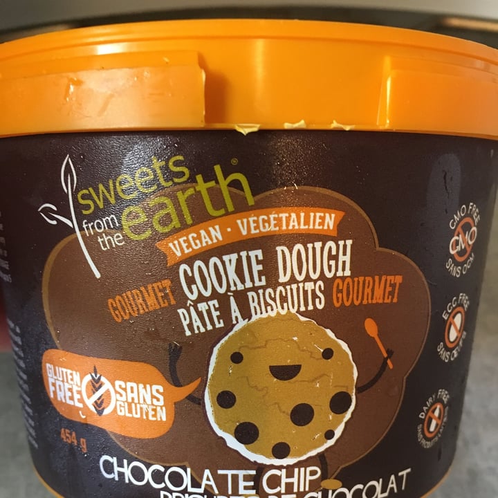 review photo of Sweets from the Earth Chocolate Chip Cookie Dough shared by @briannag on 17 Jun 2021 - review