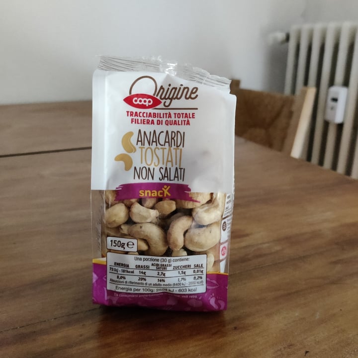review photo of coop Anacardi Tostati Non Salati shared by @adry7cf on 06 Jun 2022 - review
