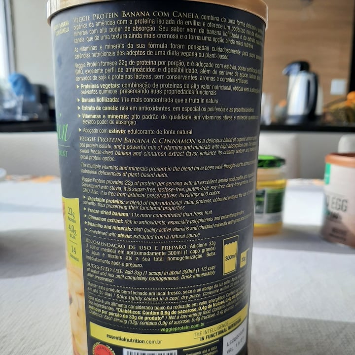 photo of Essential Nutrition Veggie protein banana shared by @karynn on  04 Sep 2021 - review