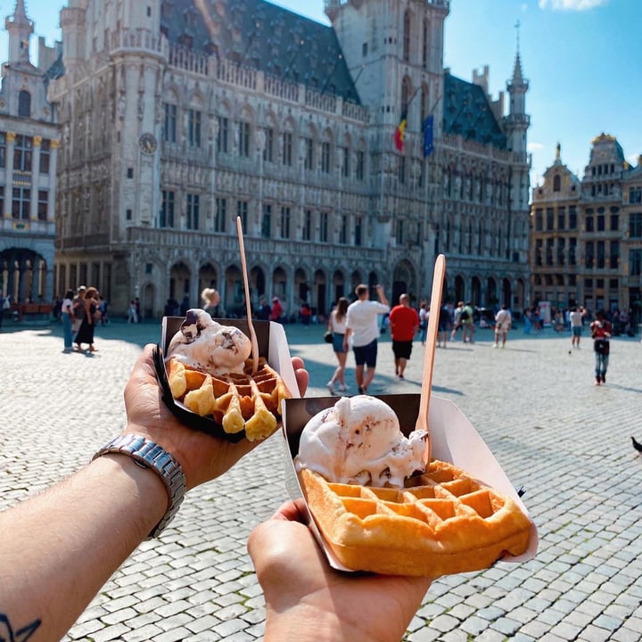 photo of Veganwaf' Belgian waffle shared by @travelerafit on  22 Jul 2021 - review