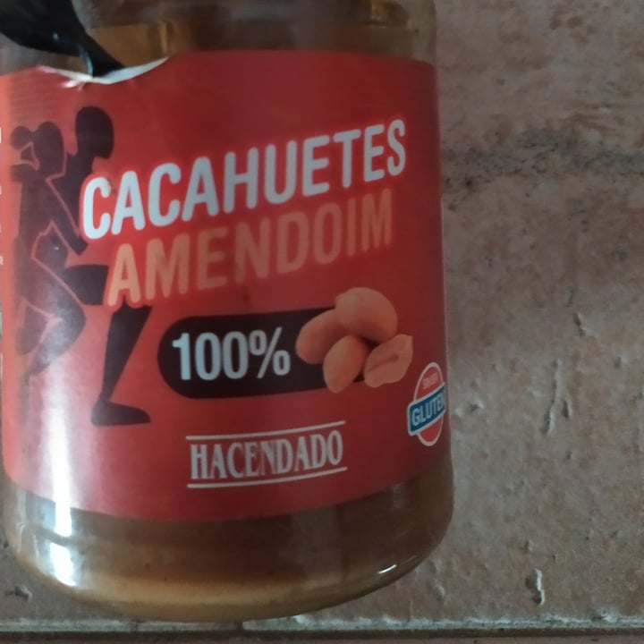 photo of Hacendado Crema Cacahuetes Amendoim shared by @alegar on  14 May 2022 - review