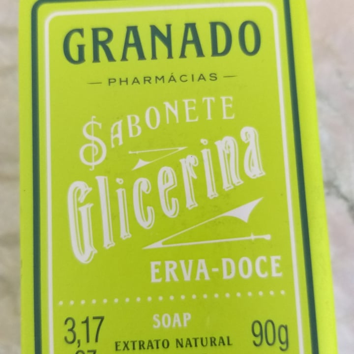 photo of Granado Sabonete Glicerina Erva Doce shared by @laercioli on  09 May 2022 - review