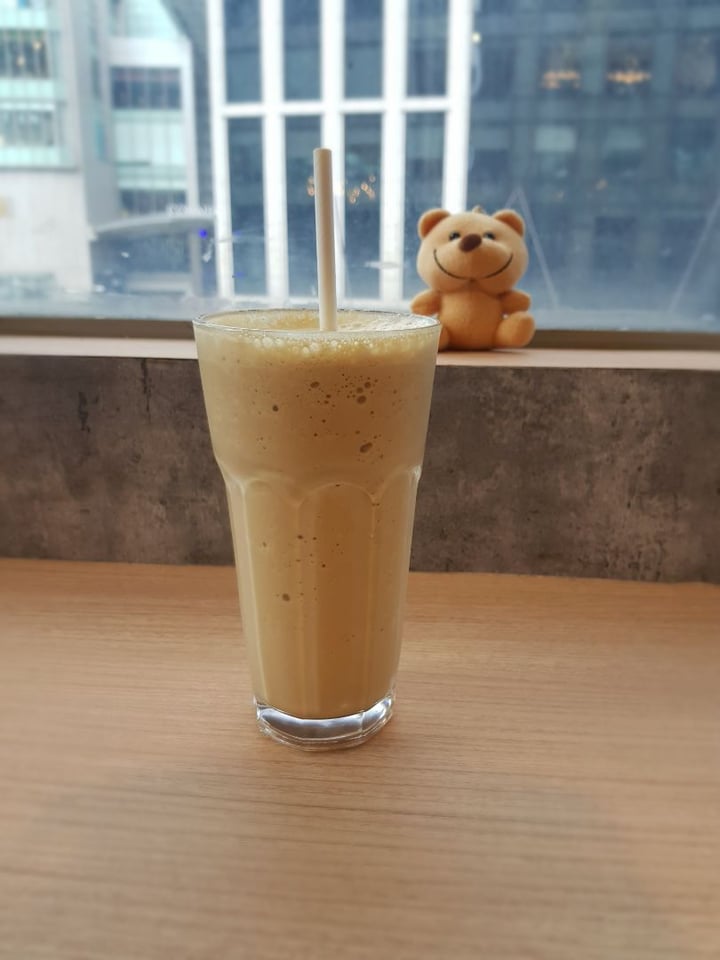 review photo of Minf Houze Vegan Cafe Caramel Frappe shared by @vegandutchie on 21 Jan 2020 - review