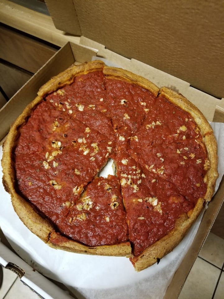 photo of Patxi's Pizza Ballard Vegan Deep Dish Pizza shared by @diminishedcapacity on  03 Mar 2019 - review