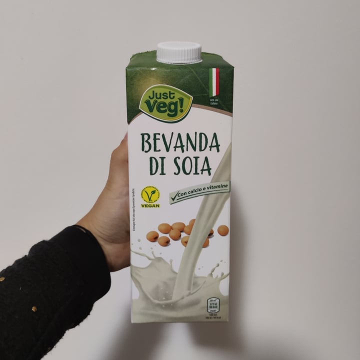 photo of Just Veg! (ALDI Italy) Bevanda di soia shared by @croissantdeluune on  23 Oct 2022 - review