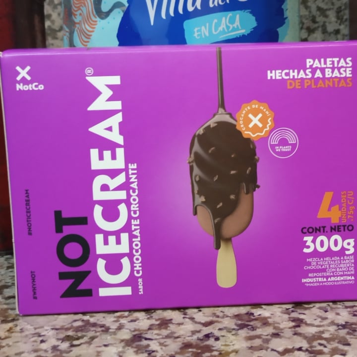 photo of NotCo Not Icecream Chocolate Crocante shared by @luxiaa on  25 Nov 2021 - review