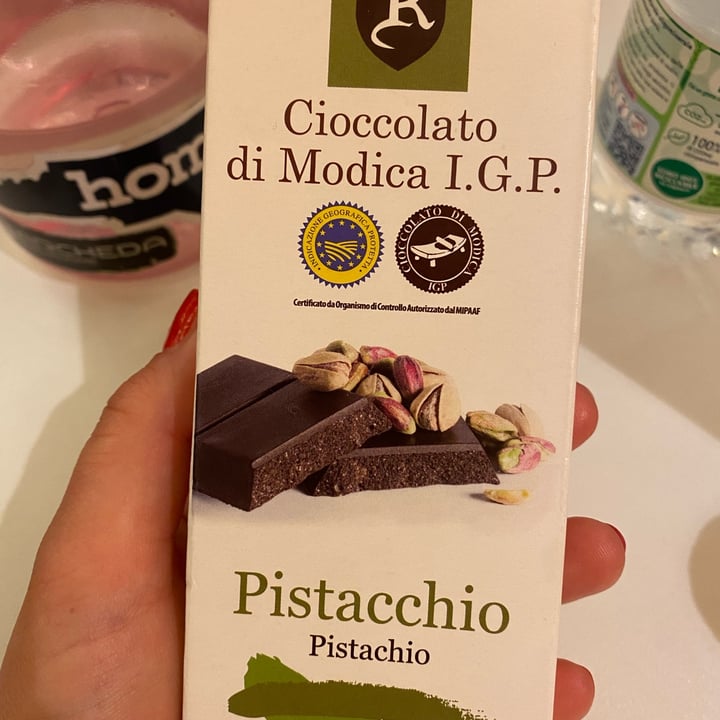 review photo of Antica dolceria rizza Cioccolato di Modica al pistacchio shared by @beatricep on 26 Apr 2022 - review