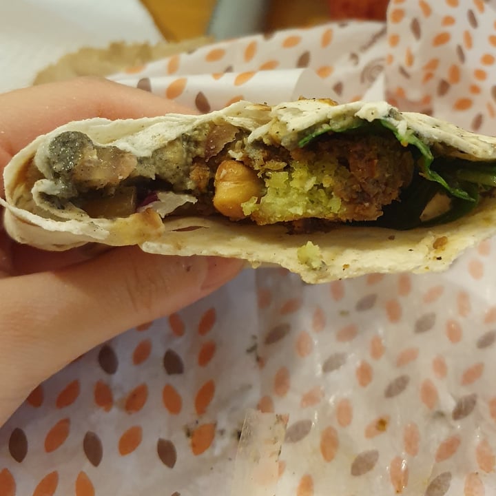 photo of Veg Wrap Wrap De Falafel shared by @lauraparisi on  23 Jul 2021 - review