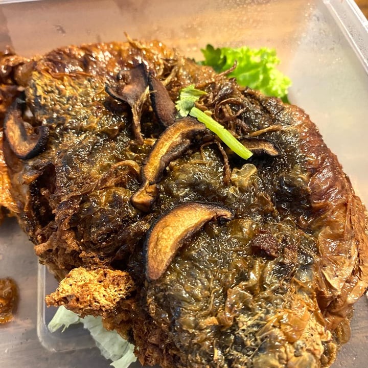 photo of Greenland Vegetarian Restaurant Deep Fried Veggie Fish In Soya Sauce shared by @lynnyap8888 on  13 Feb 2022 - review