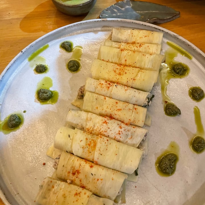 review photo of Cajuí Canelones de Palmito Pupunha shared by @nataliamoraes on 02 Jul 2022 - review